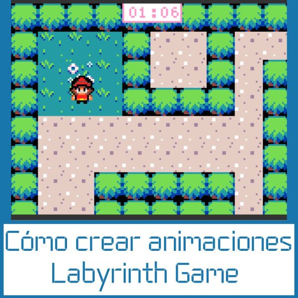 Como crear animaciones en Makecode Arcade | Labyrinth Game